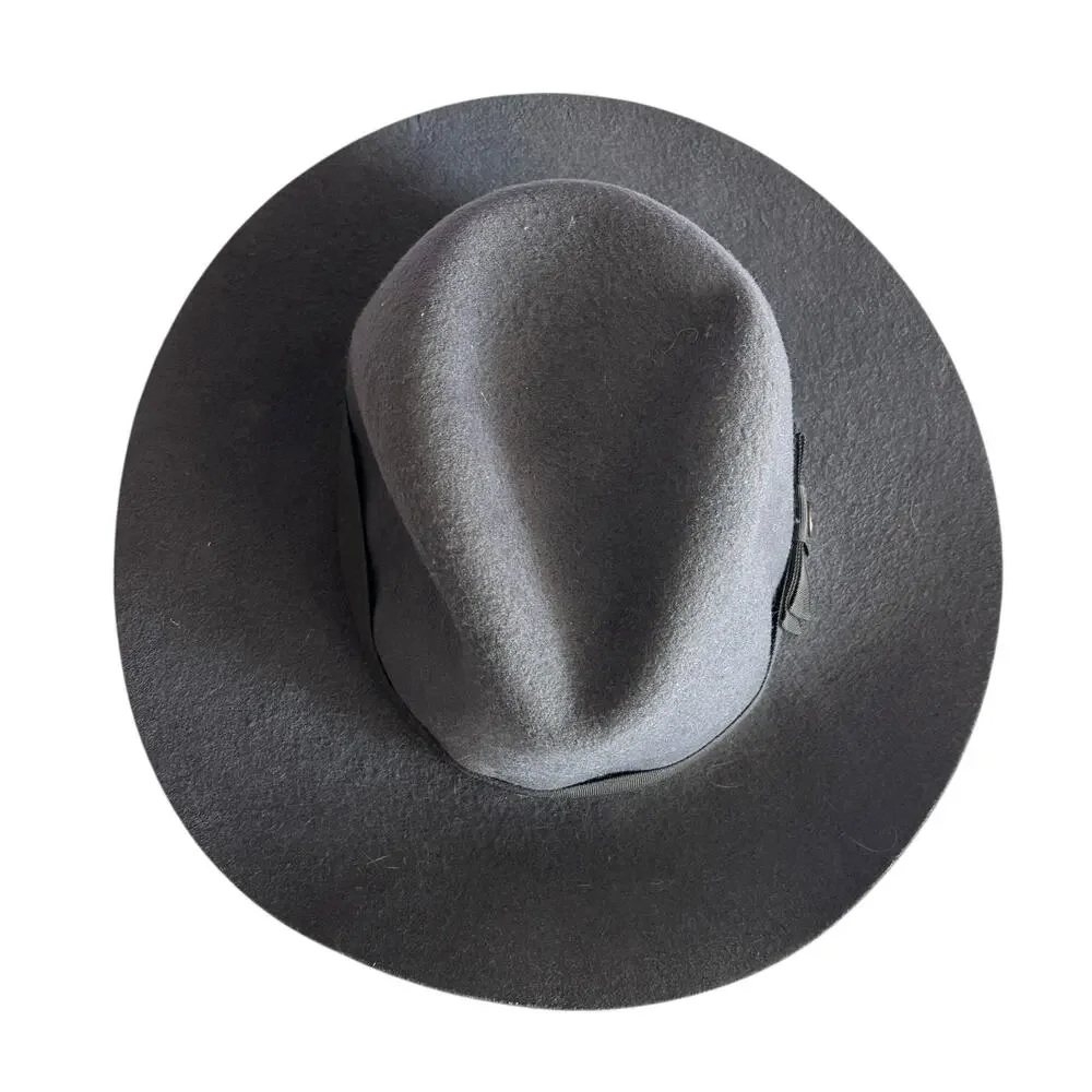 Goorin Bros Gray Fedora Hat Mens Small Good Boy Wool Felt Classic Preppy Hipster